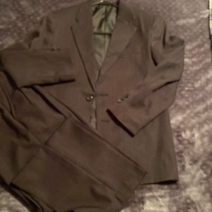 Arrow Grey pinstripe suit Boys, jacket and pants included